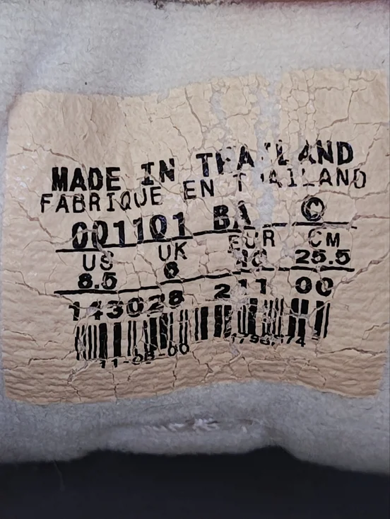 Nike Hermosa Y2K Slip-On Canvas Mules in Beige Women's Size 8.5 - Picture 2 of 9